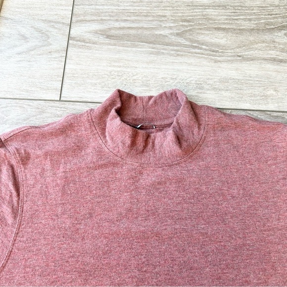 Kit & Ace Mock Neck Cashmere Blend Short Sleeve Top - Picture 7 of 14